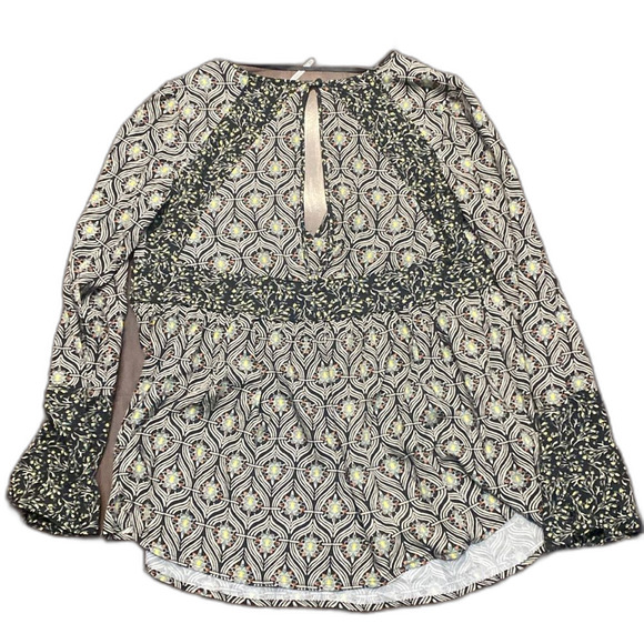 Free People Rolling Hills Tunic Printed Babydoll Top - Picture 7 of 7